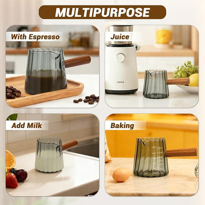 Espresso Measuring Cup 12 Oz, Espresso Glass Cups - Image 7