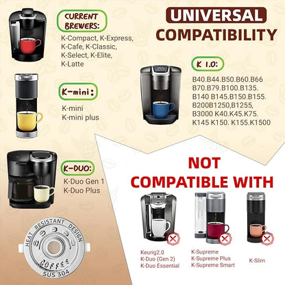 6 Pack Reusable K Cups Coffee Pods - Image 7