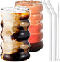 Ework4U 2 Pcs Drinking Glasses by Ework4U
