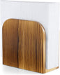 ALELION Brown Wood Napkin Holder by ALELION
