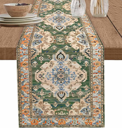Boho Table Runners 90 Inches Long, Vintage Western Kitchen Dining Tables by Unknown