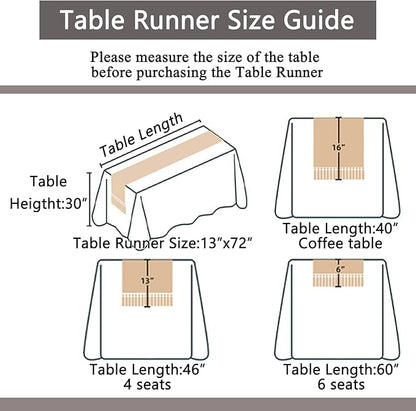 Blue Table Runner 60 Inches Long - Image 5