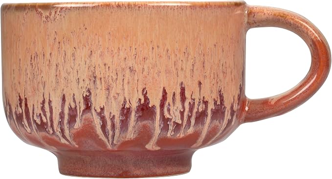 NOVA CERAMICS Pottery Style Coffee Mug - 16 oz Ceramic Mug - Jupiter | Artisan by NovaCeramics