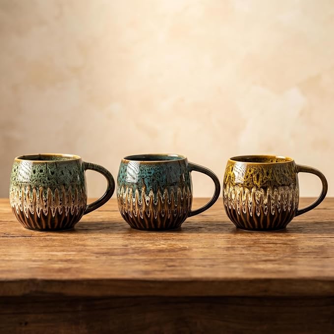 20oz Large Ceramic Coffee Mug, Microwave Safe, Dishwasher Safe - Image 4