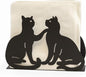 Mango Steam Tabletop Napkin/Tissue & Letter Holder For Home, Kitchen, Restaurants (Cat, Black)