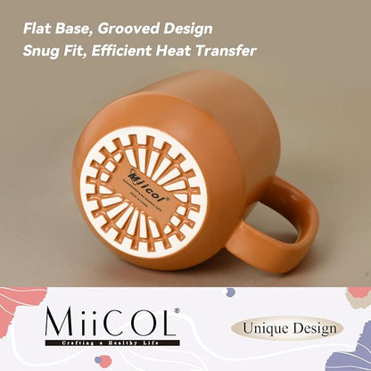 Miicol Ceramic Coffee Mug, 16 oz Large Coffee Cup, Tea Mug - Image 5