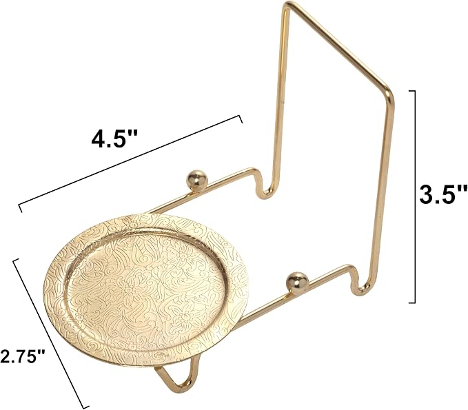 Creative Hobbies Etched Base Cup & Saucer Stand - Image 4