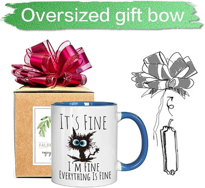 FALJIOK Funny Cat Coffee Mug Gifts - Image 5