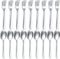 24 Pcs Forks and Spoons Silverware Set, Food Grade Stainless Steel Flatware by Gymdin