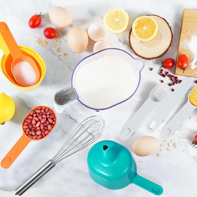 Stackable 10-Piece Measuring Cups and Spoons Set - Image 8