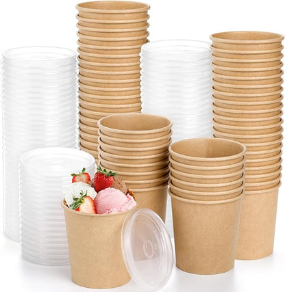 80 Pack Paper Soup Containers by Unknown