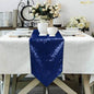 ShinyBeauty Sequin Table Runner Navy Blue Sequins Table Linen Elegant Runners by ShinyBeauty