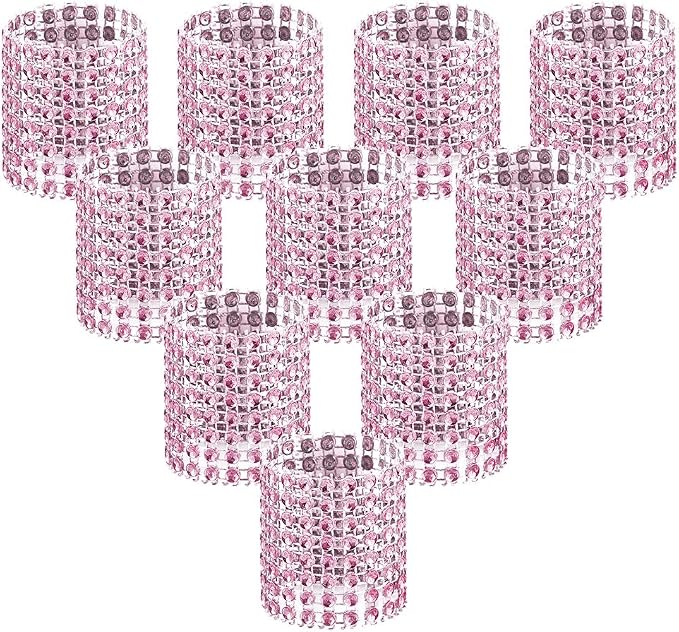 Accmor 100pcs Napkin Rings, DIY Decoration by Accmor