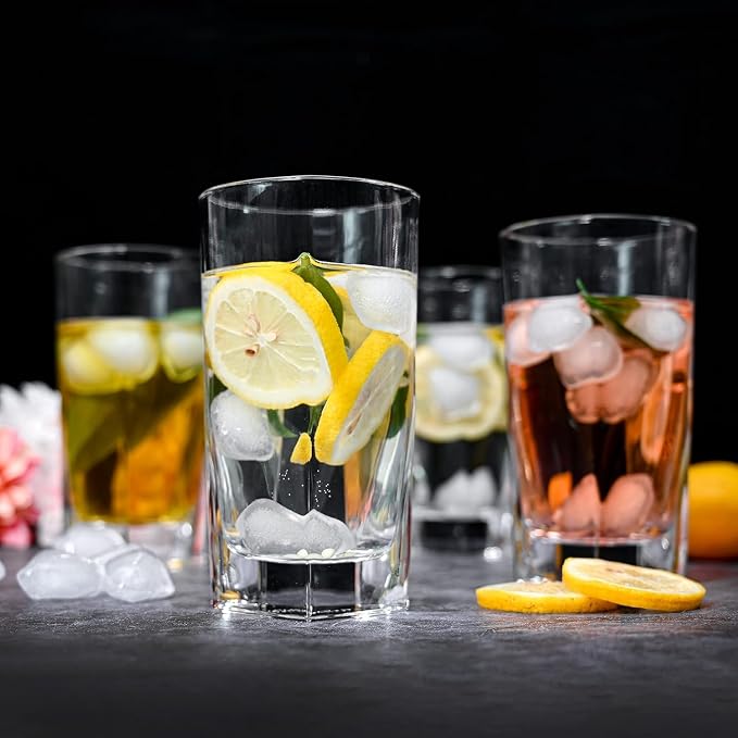 Le'raze Set of 4 Everyday Drinking Glasses - Image 9