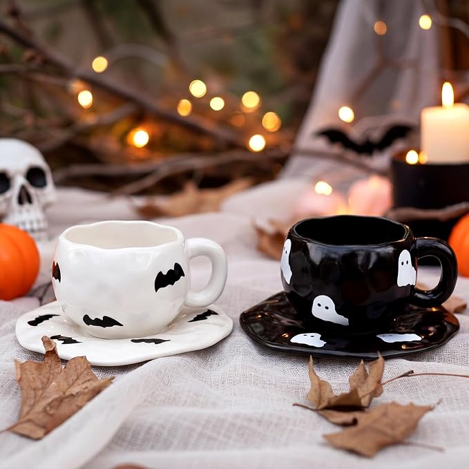 Havawish 2 Pack Halloween Ceramic Coffee Mug - Image 2