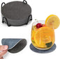 Faux Leather Drink Coasters by Chitomars