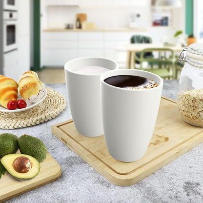 Drinking Glasses 20 OZ, Wheat Straw Cups Set of 6 | Alternatives to Plastic - Image 7