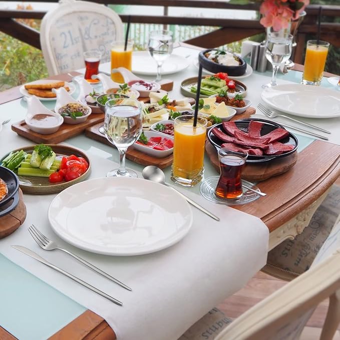 Silverware Set for 6, 30 Piece Flatware Set, Cutlery Tableware set Include - Image 6