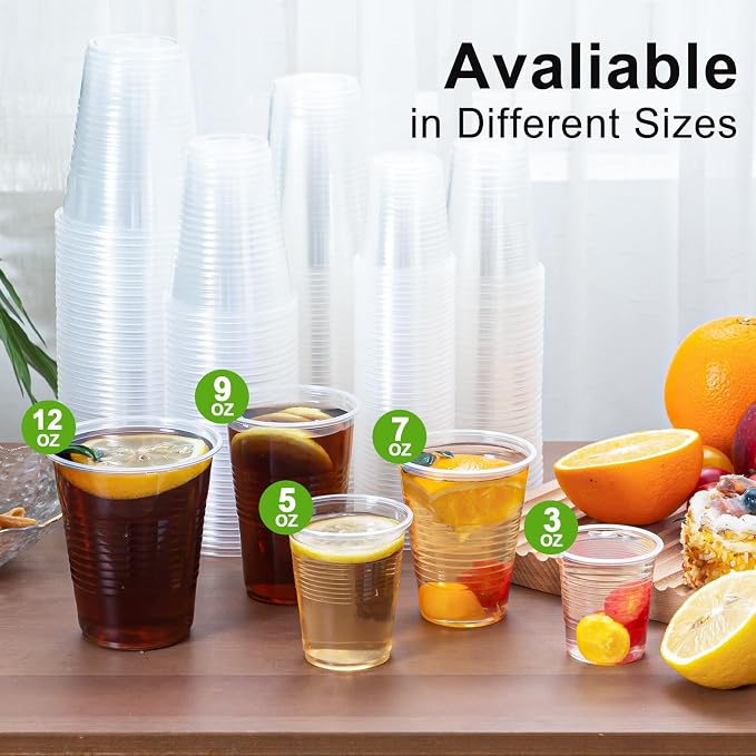SIUQ 1500 Pack 9 oz Plastic Cups, Thanksgiving - Image 7