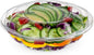 GUSTO [18 oz. - 50 Count Clear Plastic Salad Bowls - Perfect by GUSTO