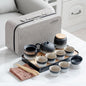 LURRIER Gongfu tea sets, Portable Ceramic TeaSet, Asian Tea sets by LURRIERUS