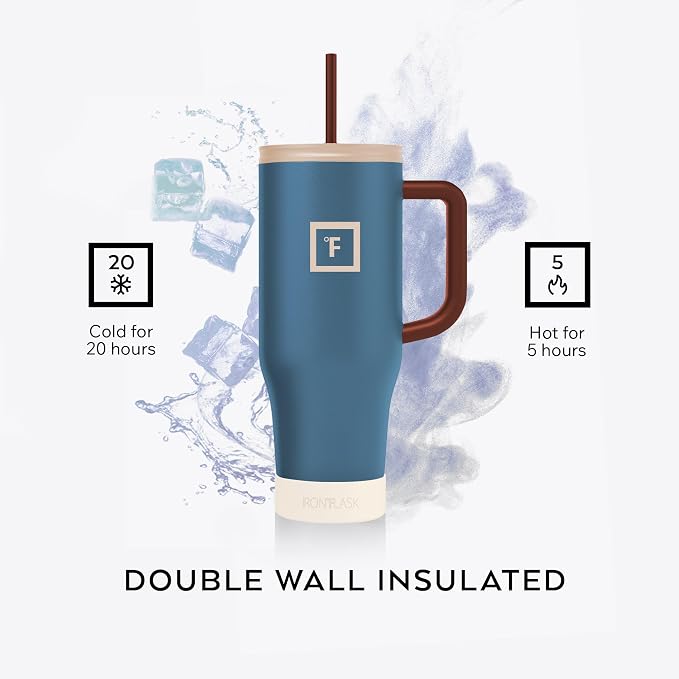 IRON °FLASK 40 oz Co-Pilot Insulated Travel Mug | Insulated Travel Mug - Image 4