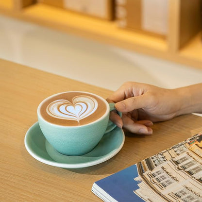 Loveramics Matt Cappuccino Cup, 10 oz Ceramic Latte Art Mug - Image 8