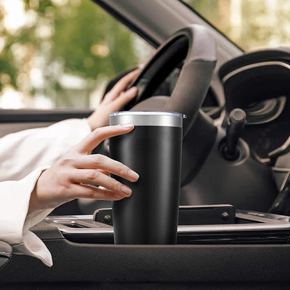 20 oz Tumbler with Lid Stainless Steel Insulated Tumblers Cups Travel Mug | - Image 5