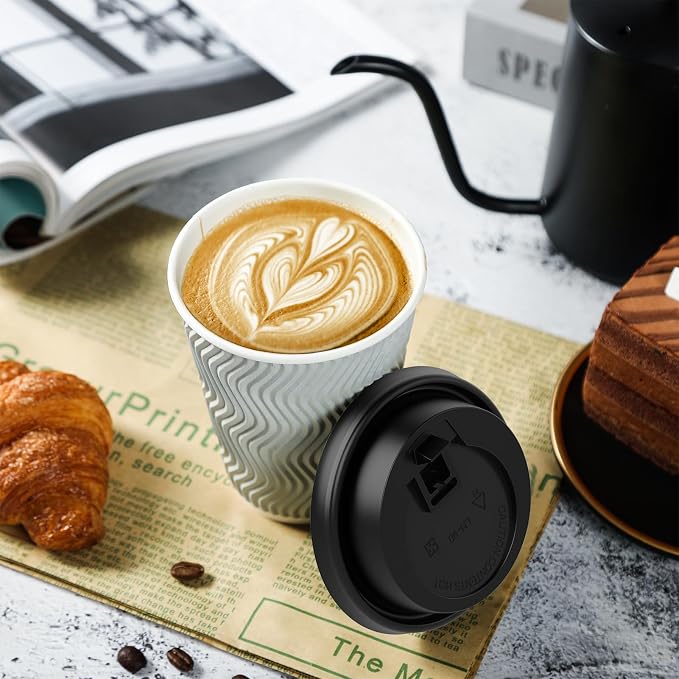 MUCHII 12 oz Coffee Cups, Paper Cups - Image 4
