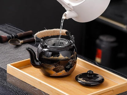 Japanese Tea Sets for Adults, Chinese Tea Set Gongfu Tea Set Japanese Teapot - Image 4