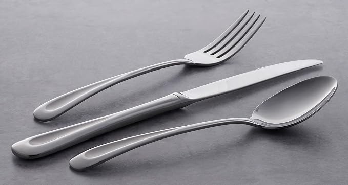 Oneida Silverware Set, Satin Sand Dune Everyday Flatware 4-Piece Teaspoons Set - Image 5