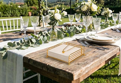 hiwafifi Napkin Holder for Table, Flat Napkin Dispenser - Image 3