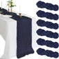 6 Pack 10Ft Navy Blue Cheesecloth Table Runner 23 x 120 Inch | Gauze Rustic by CKIKU