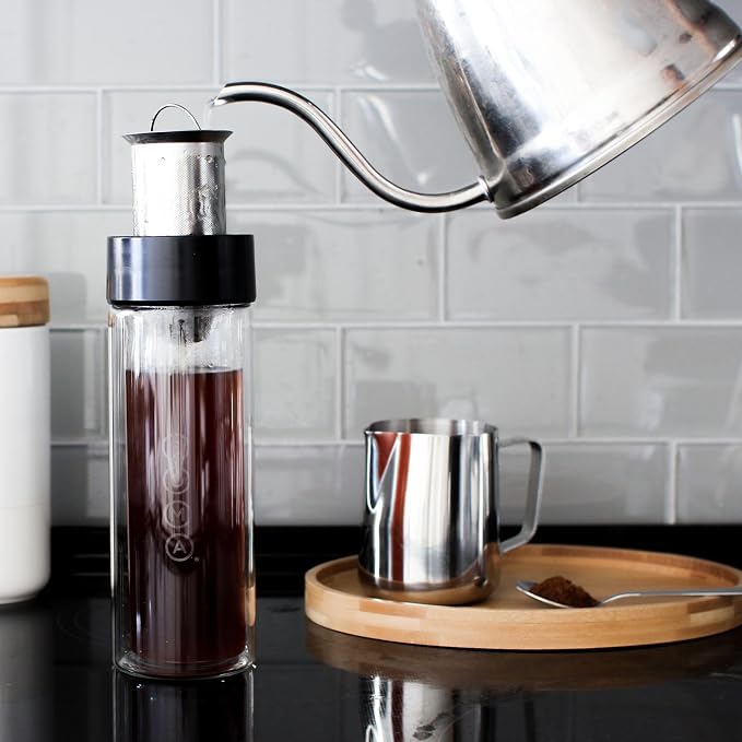 SOMA Double Wall Glass Tea and Coffee Cold Brew Bottle - Image 4