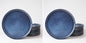 famiware Star Salad Plates for 6, 8 inches Plate Set, Stoneware Dinnerware by Famiware