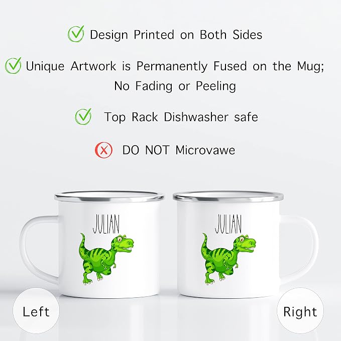Personalized Mug for Kids, Girls | Customized Hot Chocolate, Coffee & Milk Cup - Image 2