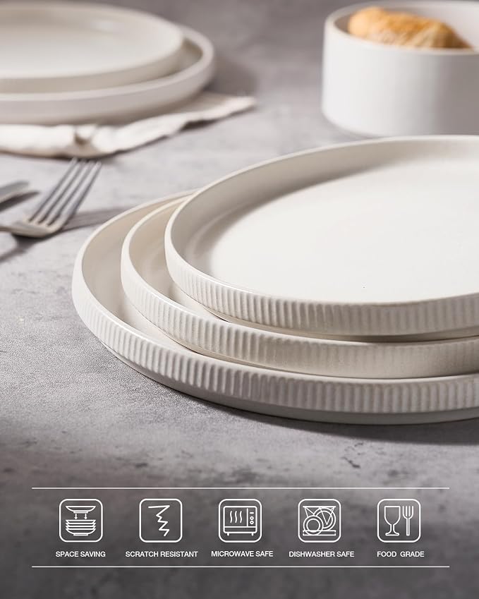 famiware Star 10/8 inches Salad Plates Set - Image 4