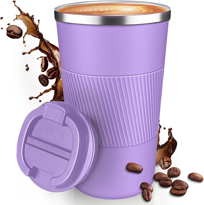 17OZ Travel Coffee Mug Insulated Coffee Cup by Unknown