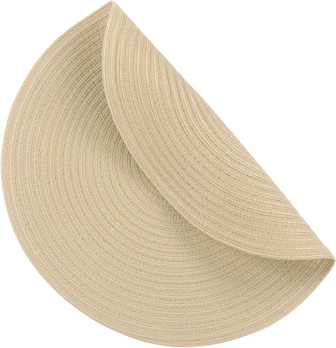 SHACOS 15 inch Round Placemats Set of 8 - Image 9