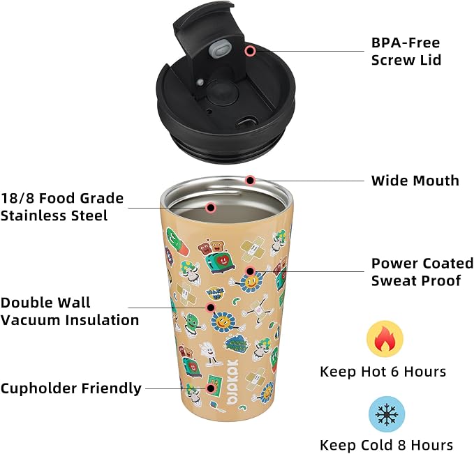 BJPKPK 18 oz Coffee Tumbler - Image 2