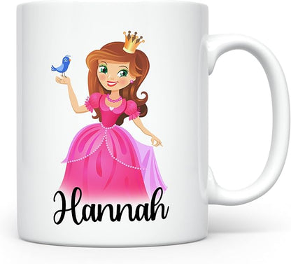 Personalized Mug for Kids, Girls | Customized Hot Chocolate, Coffee & Tea Cup | by Homebee