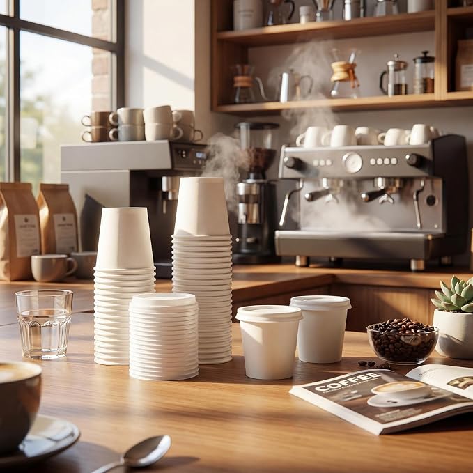 100 Sets 3 oz Disposable Espresso Cup - Image 3