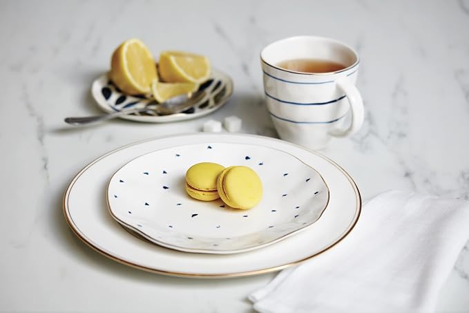 Lenox Blue Bay Porcelain Dessert Plates, gift - Image 7