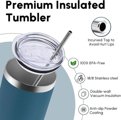 Volhoply 4 Pack Skinny Tumblers - Image 3