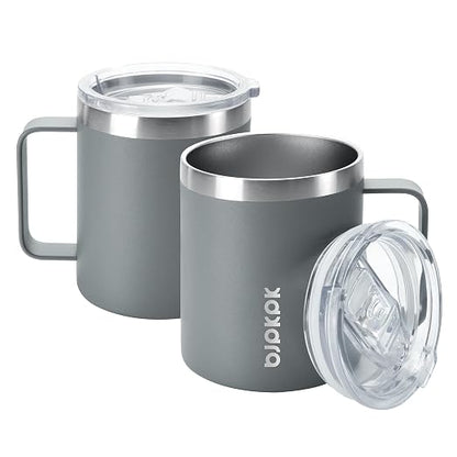 BJPKPK 2PCS Insulated Coffee Mug by BJPKPK