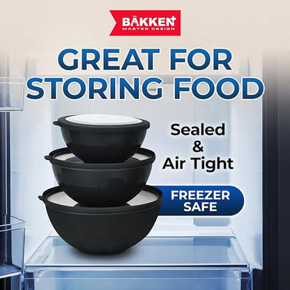 Bakken Master 12 Piece Plastic Nesting Bowls - Image 8