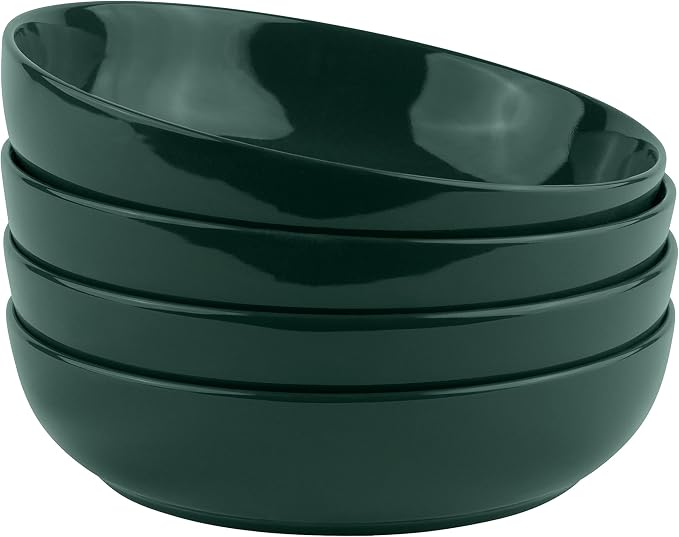 KooK Pasta Bowl, Salad Bowls, Serving Bowls, Large Capacity, Microwave & by Kook