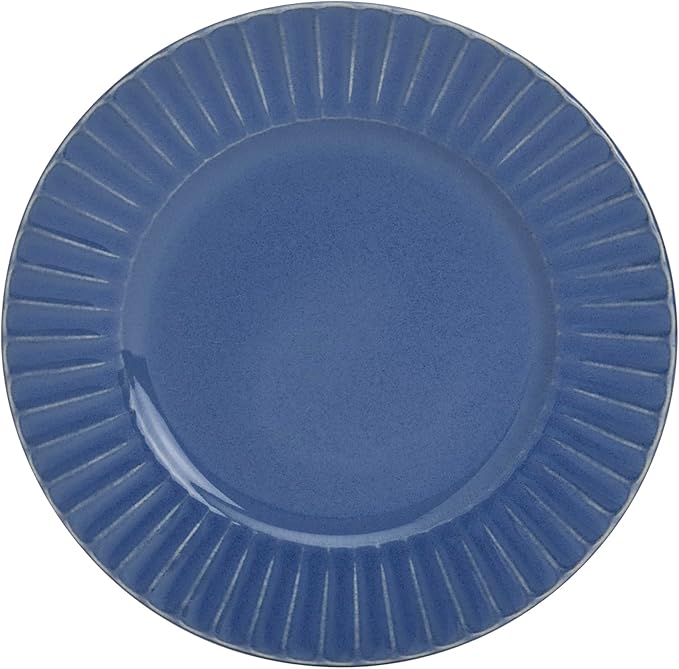 Tabletops Gallery Richmond 12-Piece Reactive Glaze Stoneware Dinnerware Set of - Image 7