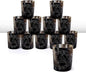 Handicrafts Home Viking Horn Shot Glasses Set of 12, Rustic Viking Drinkware by HandicraftsHome