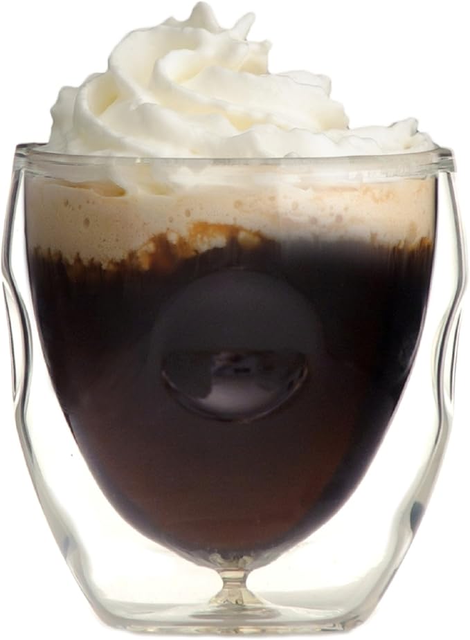Moderna Artisan Series Double Wall 2 oz Beverage & Espresso Shot Glasses - Image 5